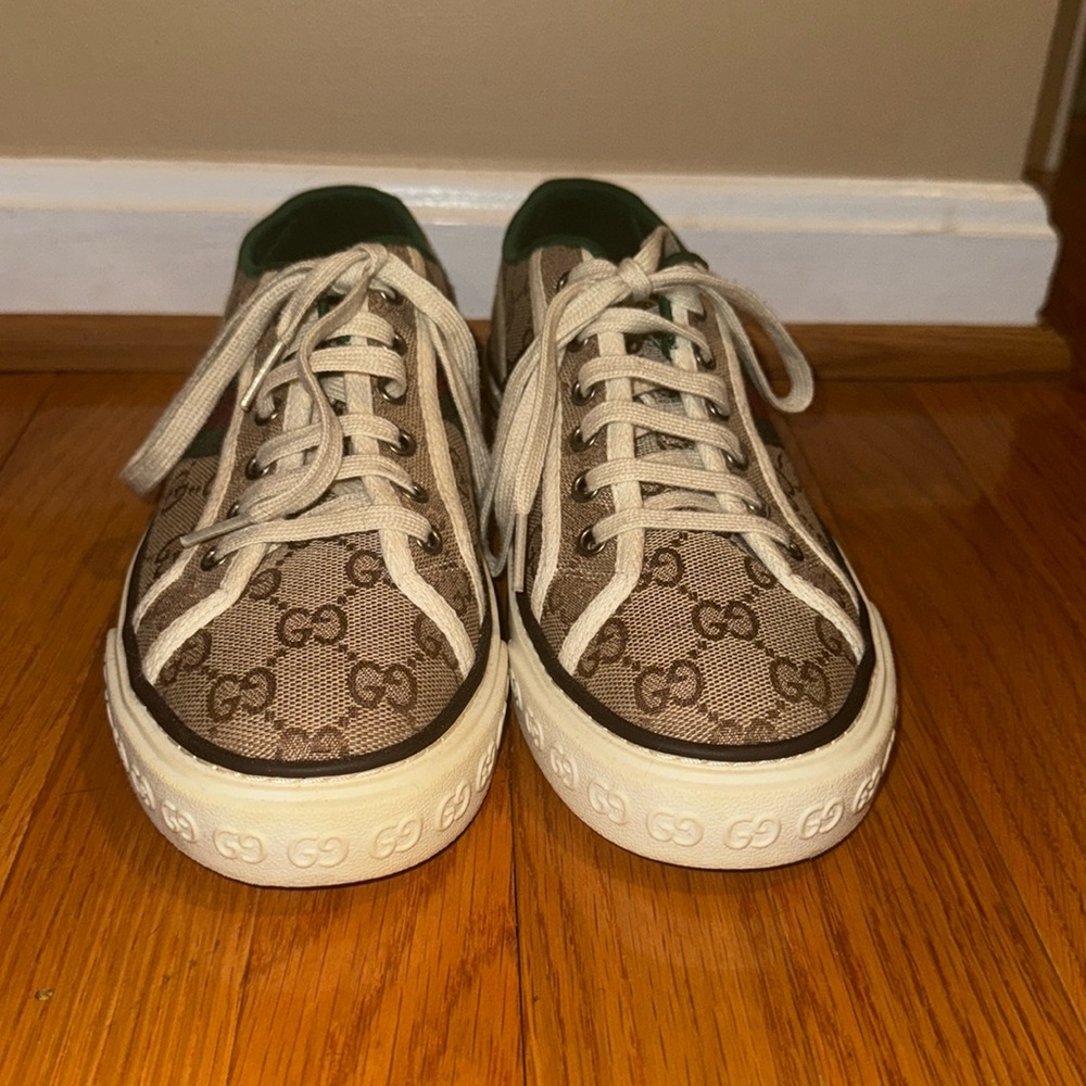 Gucci Tennis 1977 Beige Ebony